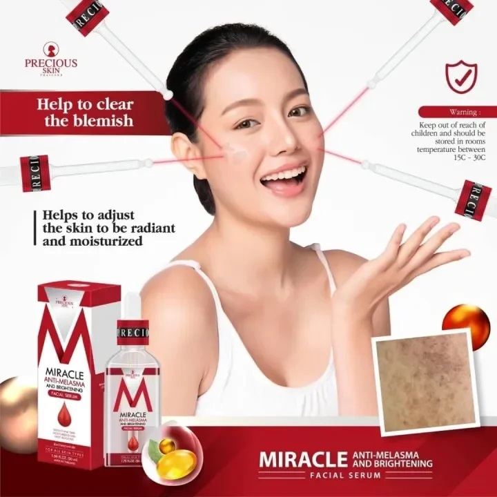 Precious Skin Thailand Miracle Anti-Melasma and Brightening Facial Serum (50 ml) - 4